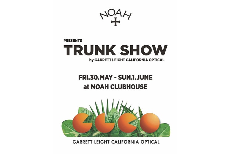 LA 発のアイウェアブランド GLCO のトランクショーが NOAH CLUBHOUSE で開催