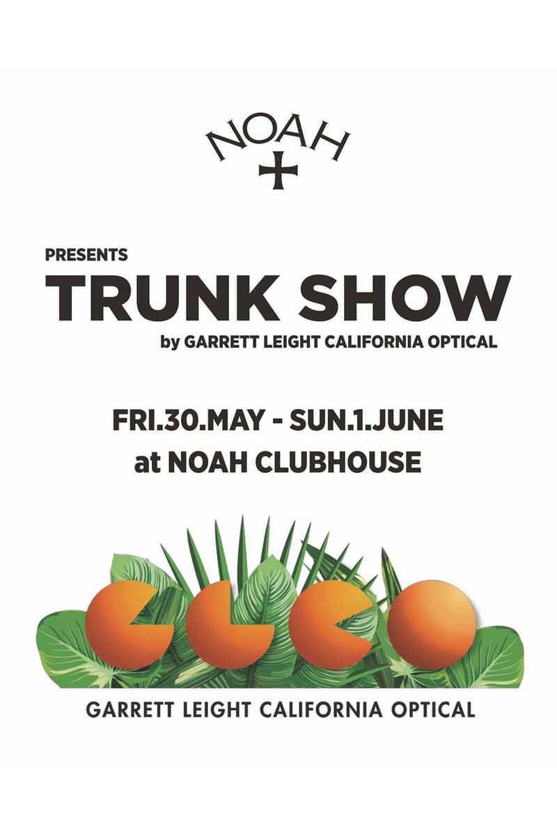 ロサンゼルス発のアイウェアブランド GLCO のトランクショーがノア クラブハウスで開催 GLCO TRUNK SHOW @ NOAH CLUBHOUSE