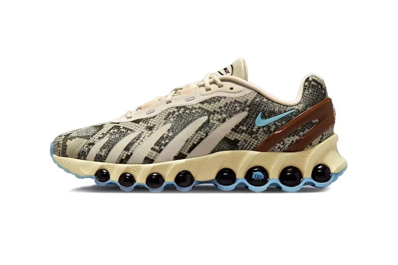 ナイキエアマックスDN8より“ライト カーキ”で登場 nike air max dn8 snakeskin light khaki release info
