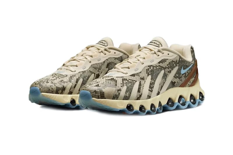 ナイキエアマックスDN8より“ライト カーキ”で登場 nike air max dn8 snakeskin light khaki release info