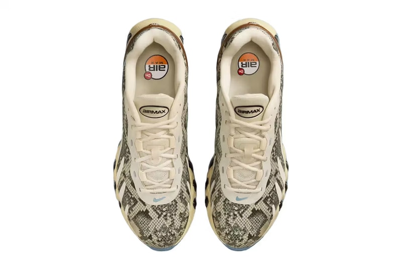 ナイキエアマックスDN8より“ライト カーキ”で登場 nike air max dn8 snakeskin light khaki release info