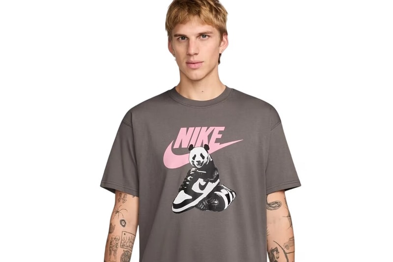 Nike Dunk Low の人気カラー “Panda” を落とし込んだTシャツが登場