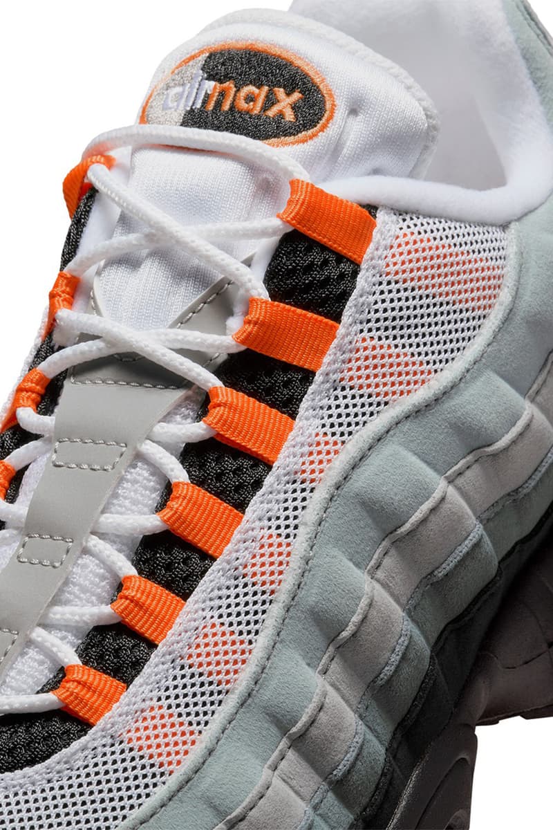 ナイキ エア マックス 95 OG “ブライト マンダリン” の国内発売情報が解禁 Nike Air Max 95 OG Bright Mandarin release info