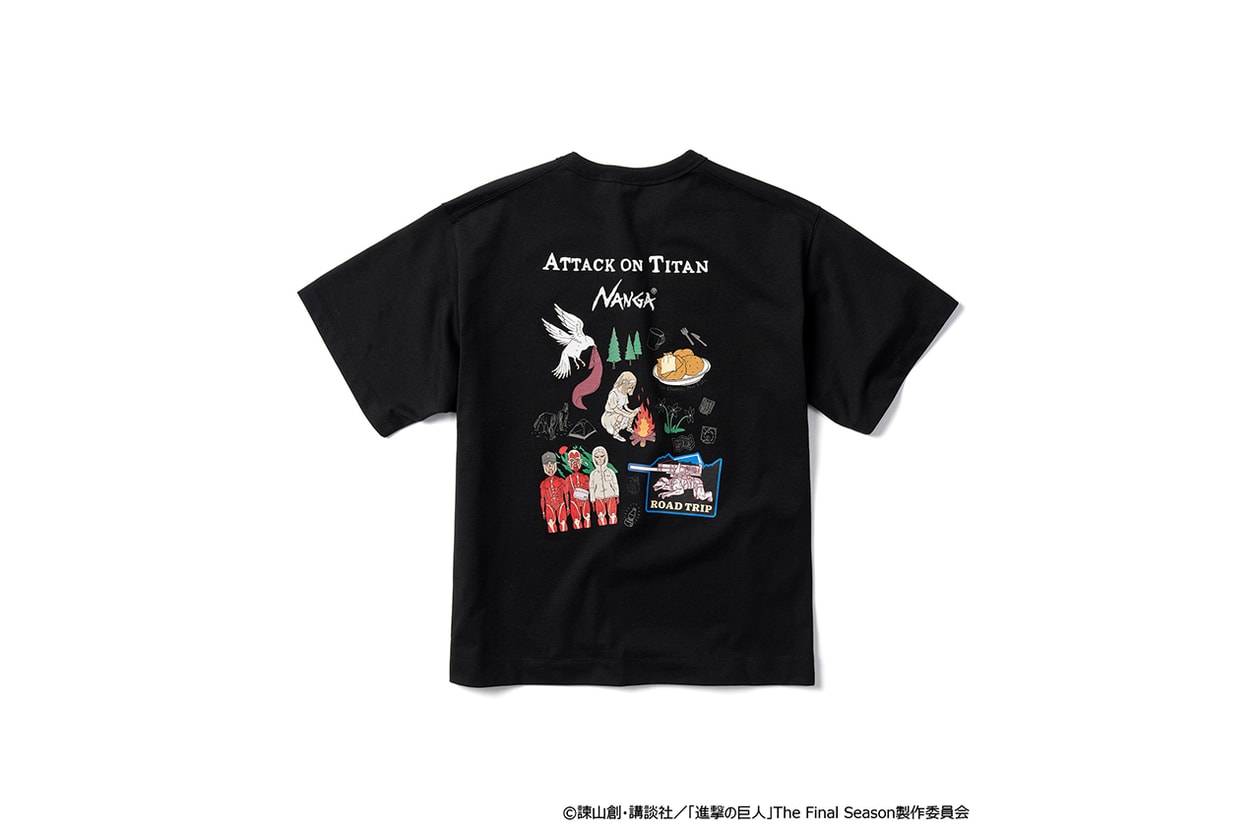 Attack on Titan NANGA Sleeping Bag Release Info　ナンガが『進撃の巨人』とコラボして“巨人寝袋”登場