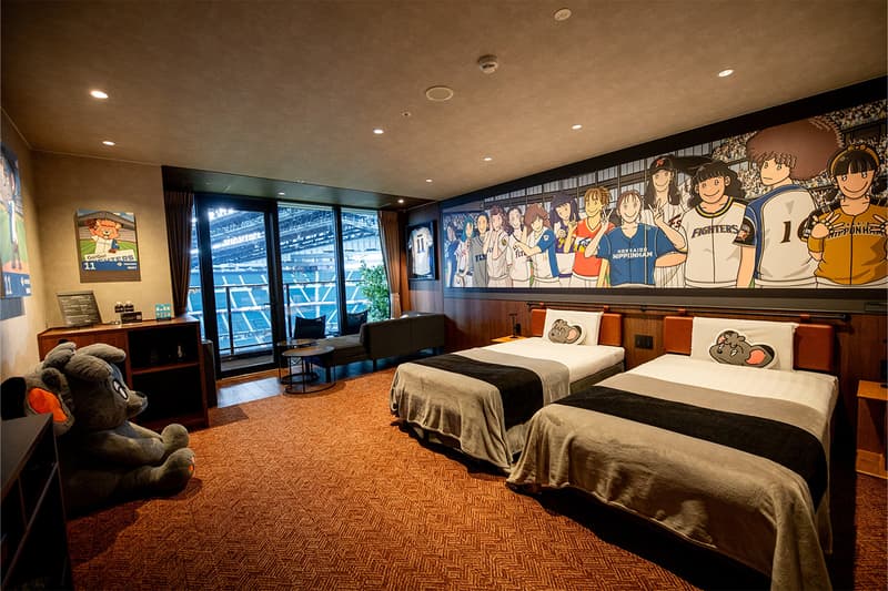 日ハムファイターズ新球場内ホテルに“シンバルーム”が誕生 Hokkaido Nippon-Ham Fighters SIMBA ROOM CHRIS