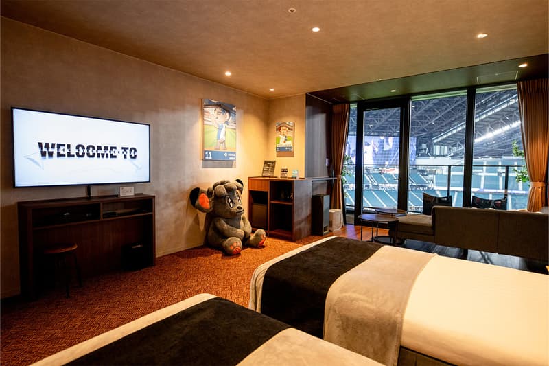 日ハムファイターズ新球場内ホテルに“シンバルーム”が誕生 Hokkaido Nippon-Ham Fighters SIMBA ROOM CHRIS