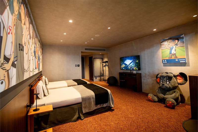 日ハムファイターズ新球場内ホテルに“シンバルーム”が誕生 Hokkaido Nippon-Ham Fighters SIMBA ROOM CHRIS