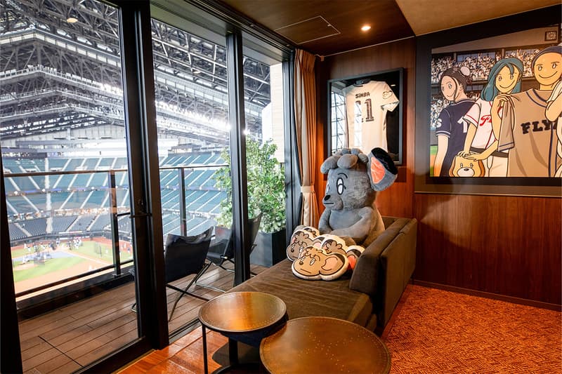 日ハムファイターズ新球場内ホテルに“シンバルーム”が誕生 Hokkaido Nippon-Ham Fighters SIMBA ROOM CHRIS