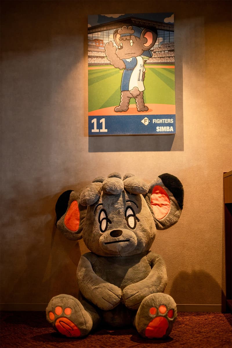 日ハムファイターズ新球場内ホテルに“シンバルーム”が誕生 Hokkaido Nippon-Ham Fighters SIMBA ROOM CHRIS