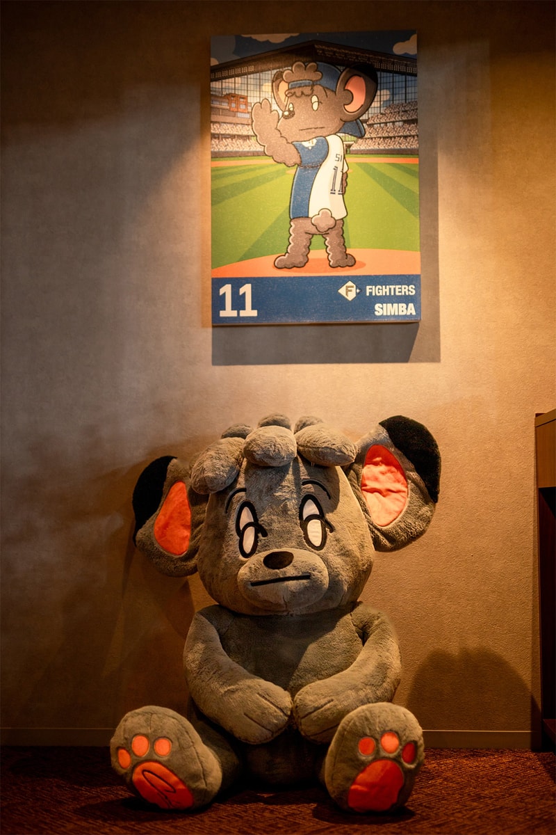 日ハムファイターズ新球場内ホテルに“シンバルーム”が誕生 Hokkaido Nippon-Ham Fighters SIMBA ROOM CHRIS