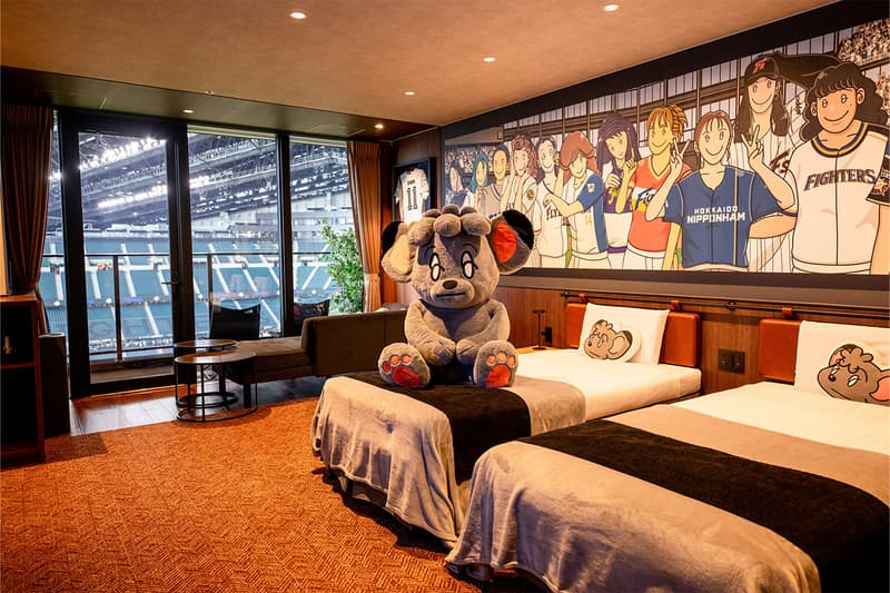日ハムファイターズ新球場内ホテルに“シンバルーム”が誕生 Hokkaido Nippon-Ham Fighters SIMBA ROOM CHRIS