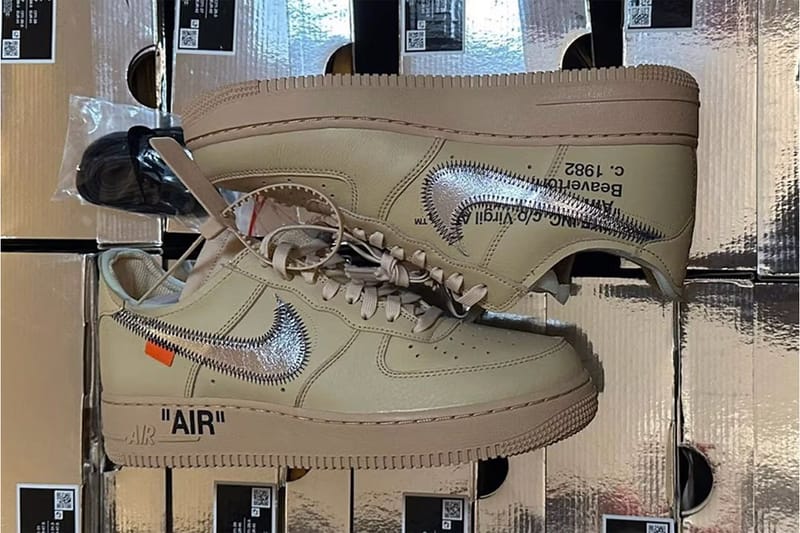 Off-White™ x Nike Air Force 1 Low の未発売カラー “Sesame” が2025年秋にリリースか