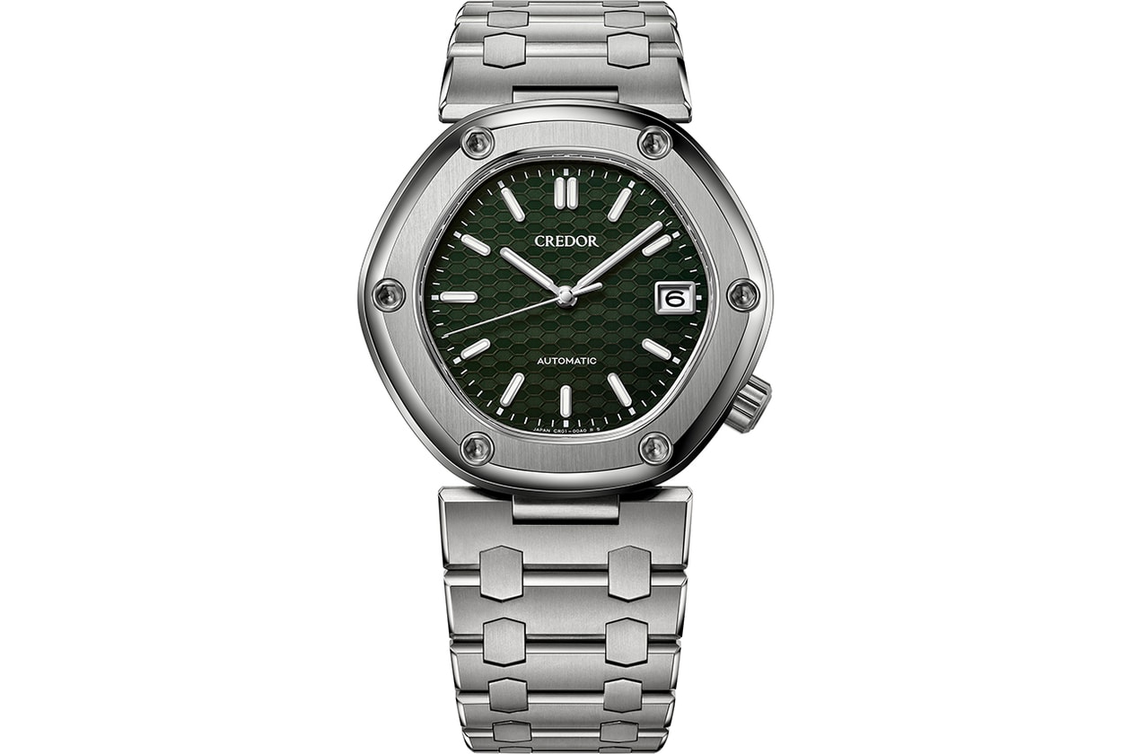 SEIKO クレドール ロコモティブにヘキサゴナルグリーンの新文字盤が登場