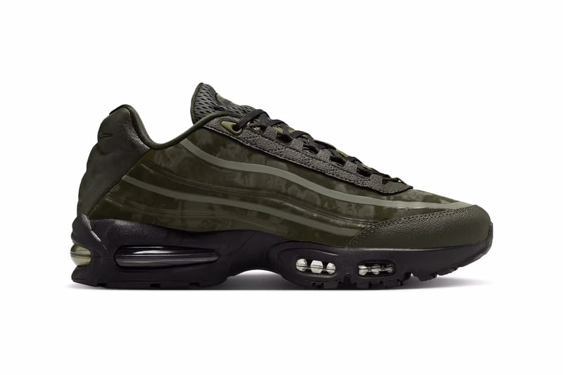 ワークスアウト x ナイキ エアマックス 95 “ミディアムオリーブ アンド セコイア” が国内発売決定 WORKSOUT x Nike Air Max 95 Medium Olive and Sequoia release info