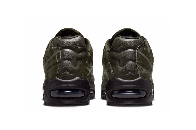 ワークスアウト x ナイキ エアマックス 95 “ミディアムオリーブ アンド セコイア” が国内発売決定 WORKSOUT x Nike Air Max 95 Medium Olive and Sequoia release info