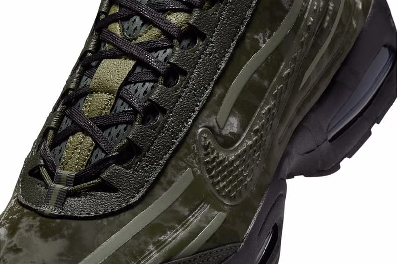 ワークスアウト x ナイキ エアマックス 95 “ミディアムオリーブ アンド セコイア” が国内発売決定 WORKSOUT x Nike Air Max 95 Medium Olive and Sequoia release info