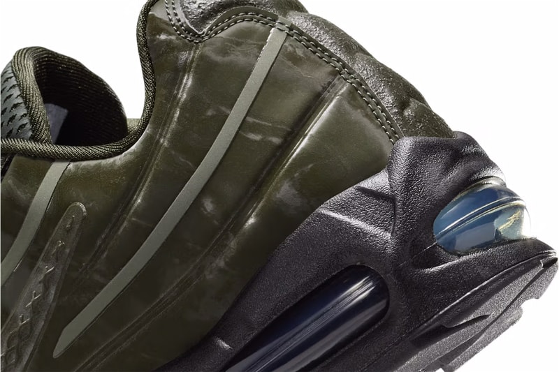 ワークスアウト x ナイキ エアマックス 95 “ミディアムオリーブ アンド セコイア” が国内発売決定 WORKSOUT x Nike Air Max 95 Medium Olive and Sequoia release info