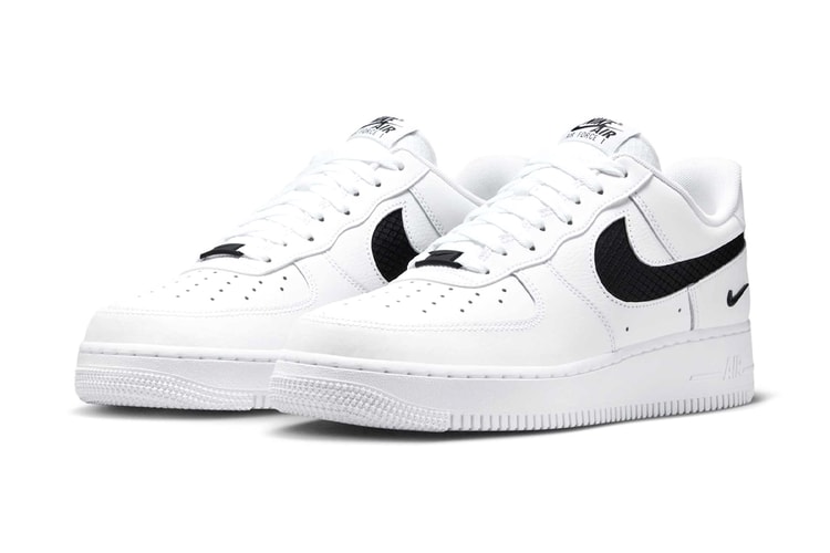 Nike Air Force 1 Low より質感でアクセントを加えた新作 “Nylon Swoosh” が登場