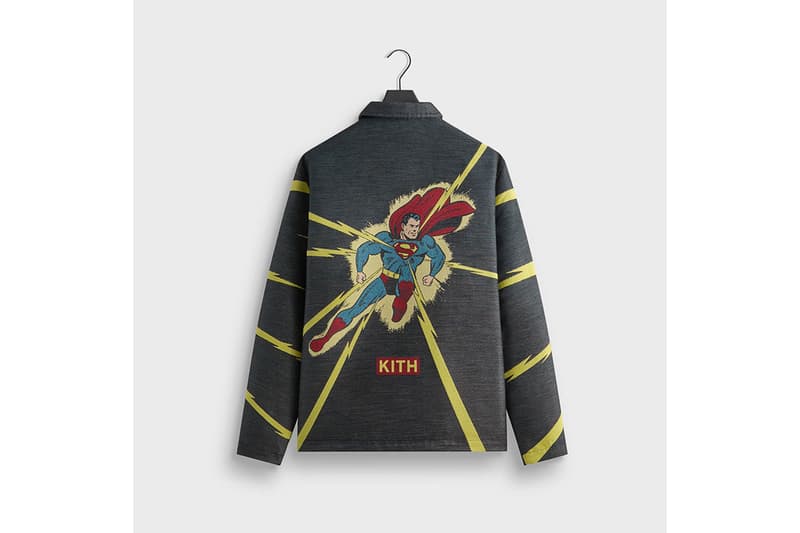 キスxスーパーマンによるアメコミテイストのスペシャルコレクション kith superman collaboration release info