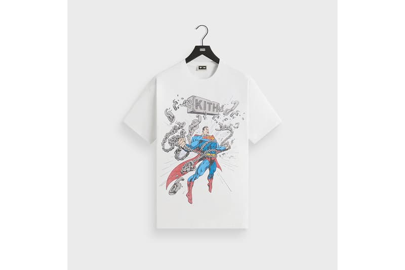 キスxスーパーマンによるアメコミテイストのスペシャルコレクション kith superman collaboration release info