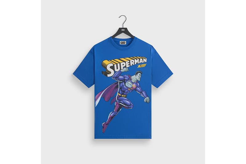 キスxスーパーマンによるアメコミテイストのスペシャルコレクション kith superman collaboration release info