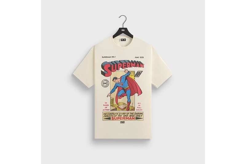 キスxスーパーマンによるアメコミテイストのスペシャルコレクション kith superman collaboration release info