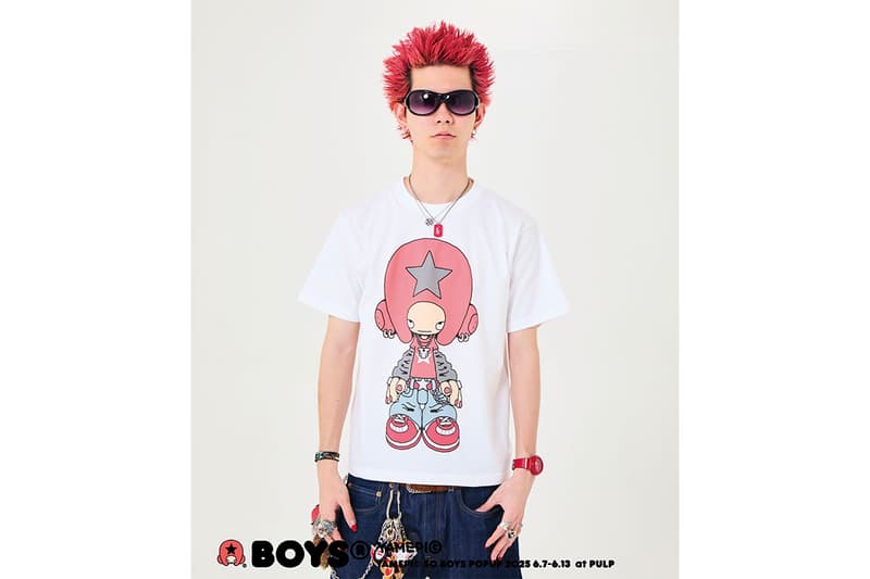 ヤメピが渋谷・パルプにて『BOYS TEE POPUP』を開催 yamepi t shirts collection release info