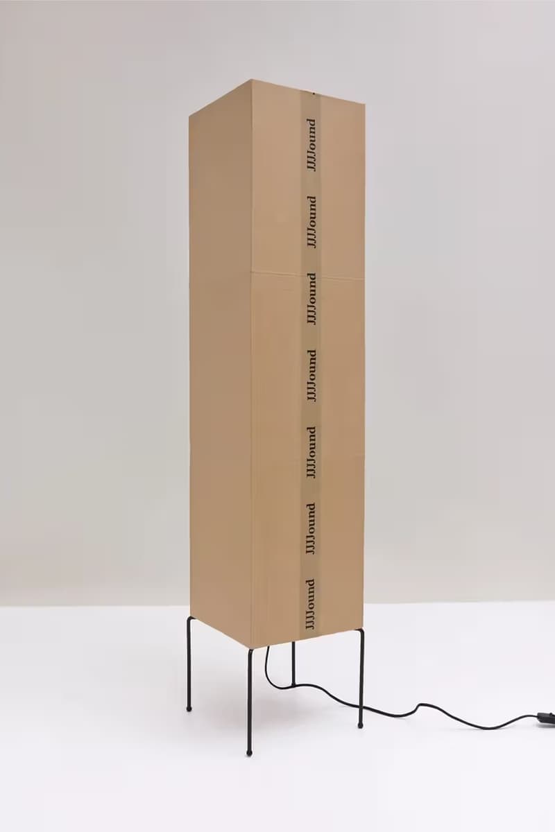 ジョウンドxギュファン・リーによるパッケージ素材のランプが発売 jjjjound gyuhuan leee rump release info