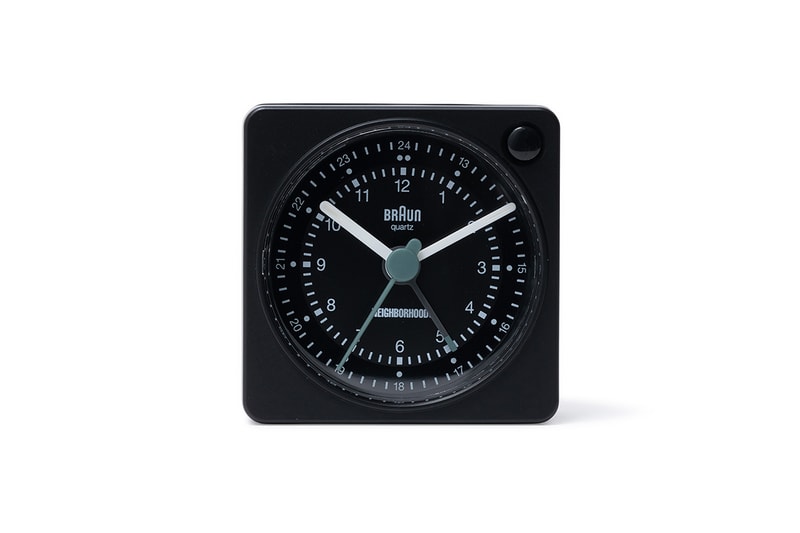ネイバーフッドとブラウンによるコラボクロックが2種類登場 neighborhood braun collabo clock release info