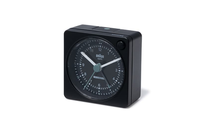 ネイバーフッドとブラウンによるコラボクロックが2種類登場 neighborhood braun collabo clock release info