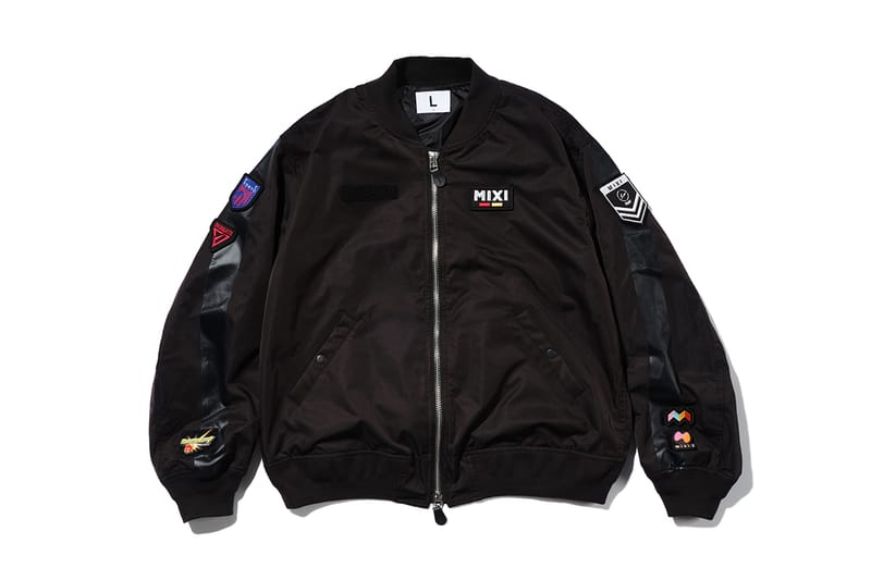 fragment design が MIXI の社内アワード限定でカスタム MA-1 を製作