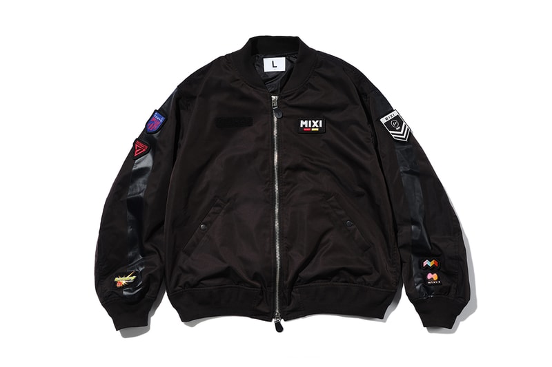 fragment design が MIXI の社内アワード限定でカスタム MA-1 を製作