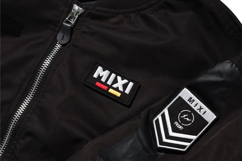 fragment design が MIXI の社内アワード限定でカスタム MA-1 を製作