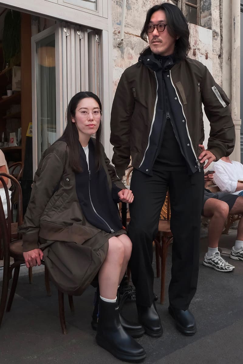 サカイより防水性を備えた素材の新作ラバーブーツが発売 sacai rubber boots release info