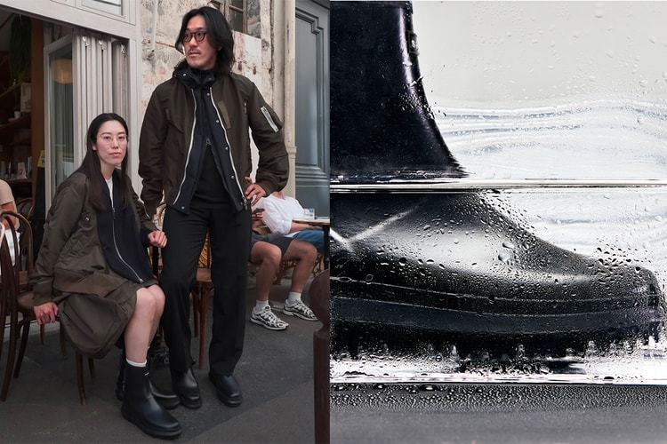 sacai より防水性を備えた素材の新作ラバーブーツが発売