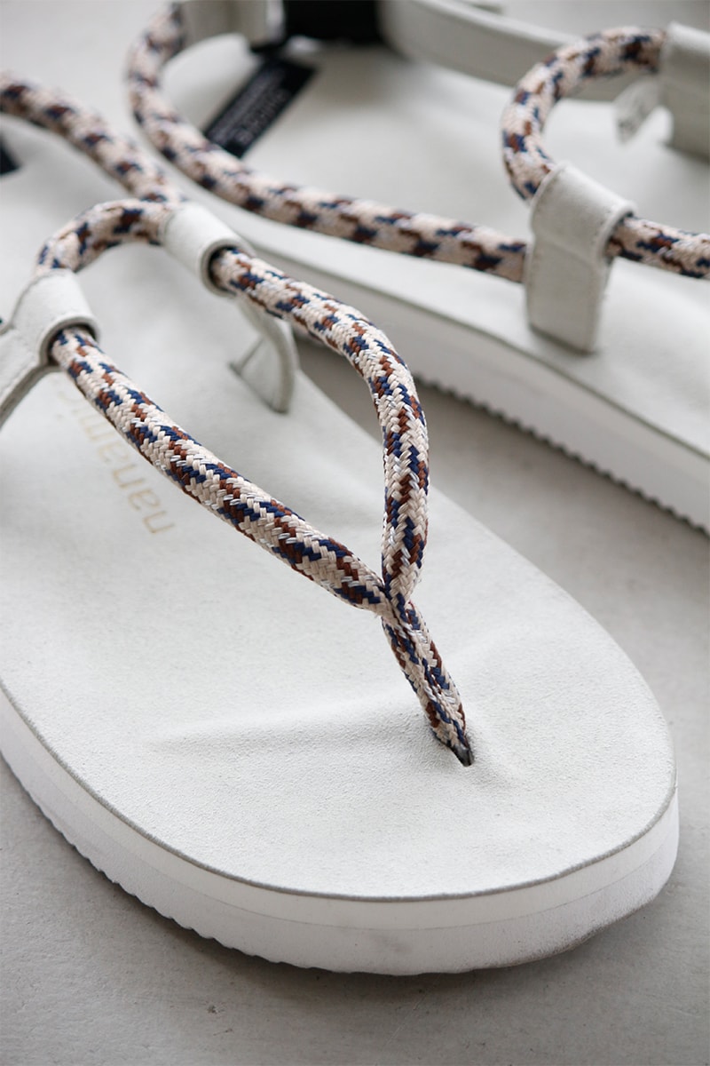 ナナミカとスイコックによる盛夏シーズンに向けたコラボサンダルが発売 nanamica suicoke collaboration release info
