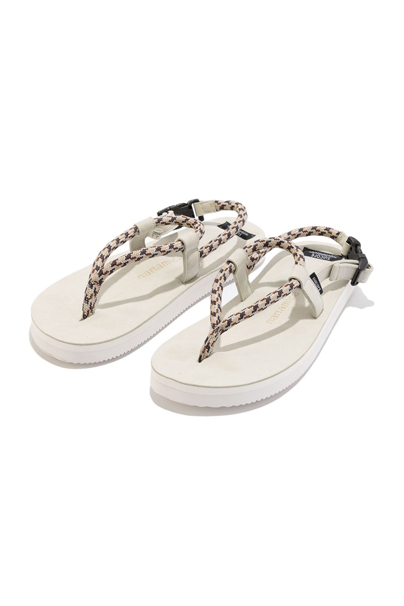 ナナミカとスイコックによる盛夏シーズンに向けたコラボサンダルが発売 nanamica suicoke collaboration release info
