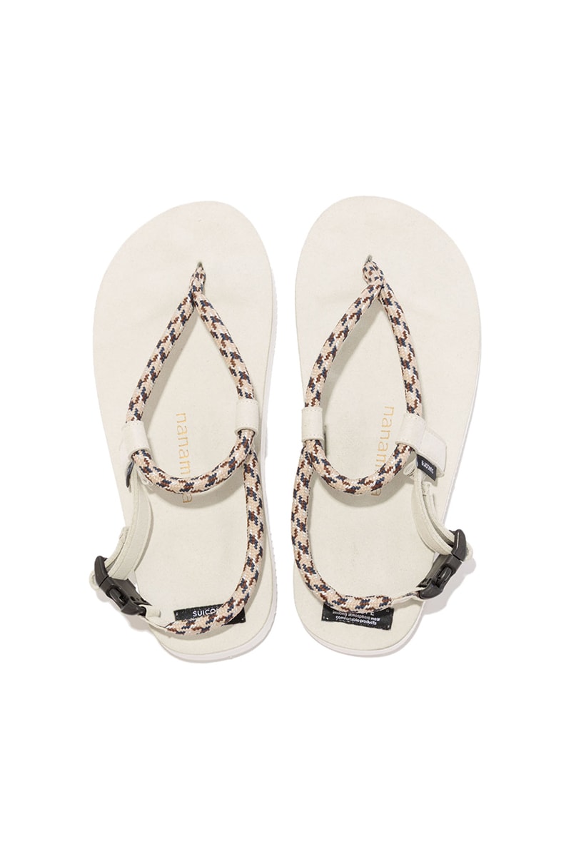 ナナミカとスイコックによる盛夏シーズンに向けたコラボサンダルが発売 nanamica suicoke collaboration release info