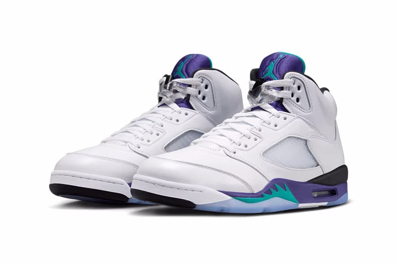 2025年版 エアジョーダン 5 “グレープ” の国内発売情報が解禁 Air Jordan 5 "Grape" release info Jordan Brand