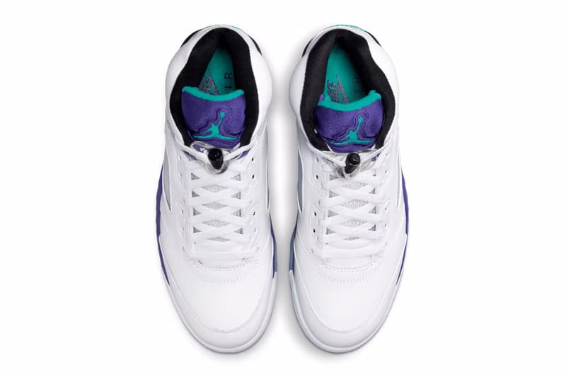 2025年版 エアジョーダン 5 “グレープ” の国内発売情報が解禁 Air Jordan 5 "Grape" release info Jordan Brand