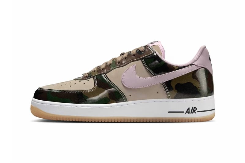Nike Air Force 1 Low よりピンクと迷彩で魅せる新色 “Camo” がリリース予定
