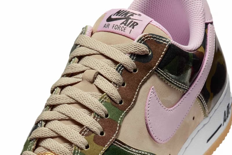 ナイキエアフォース1ローより新色 “カモ” が登場 nike air force 1 low camo release info