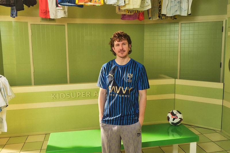 PUMA x KidSuper が 7つの強豪クラブユニフォームをアート化