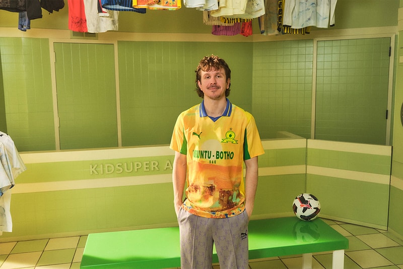PUMA x KidSuper が 7つの強豪クラブユニフォームをアート化