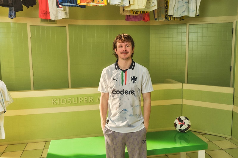 PUMA x KidSuper が 7つの強豪クラブユニフォームをアート化