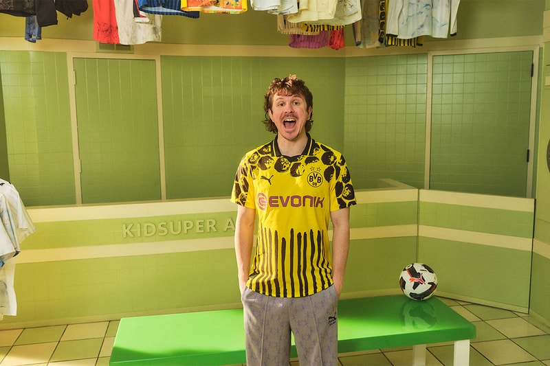 PUMA x KidSuper が 7つの強豪クラブユニフォームをアート化