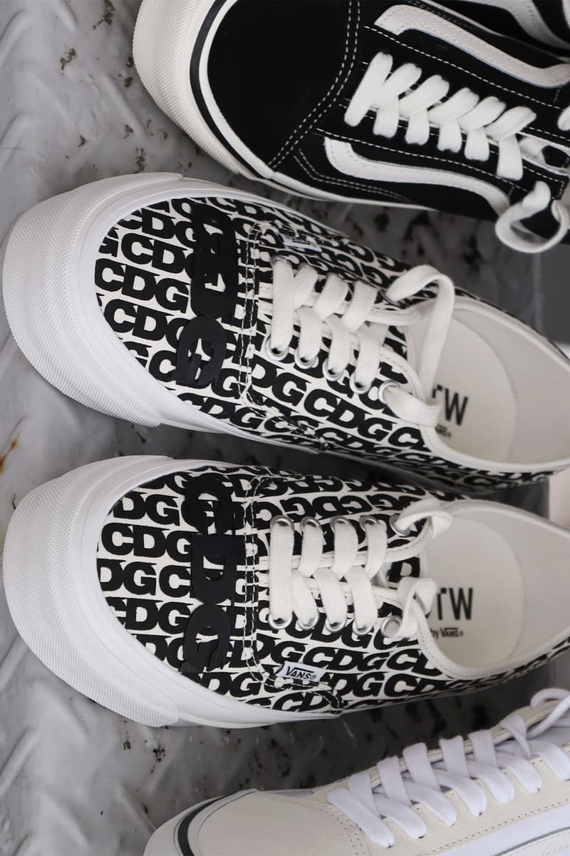CDG から OTW バイ ヴァンズとのコラボ オーセンティックが発売 CDG OTW by Vans AUTHENTIC
