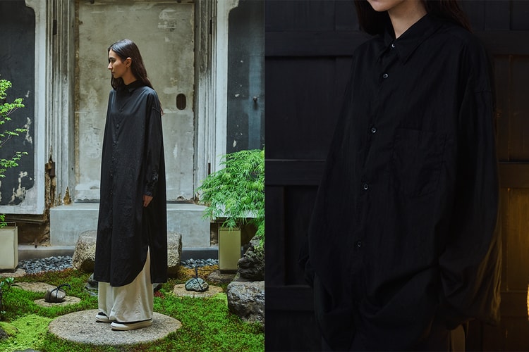 Graphpaper KYOTO の5周年を記念して老舗・京都紋付で染色を行った漆黒アイテムを発売