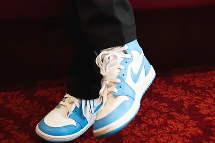 藤原ヒロシが未発売の Air Jordan 1 High ‘85 “UNC” を着用