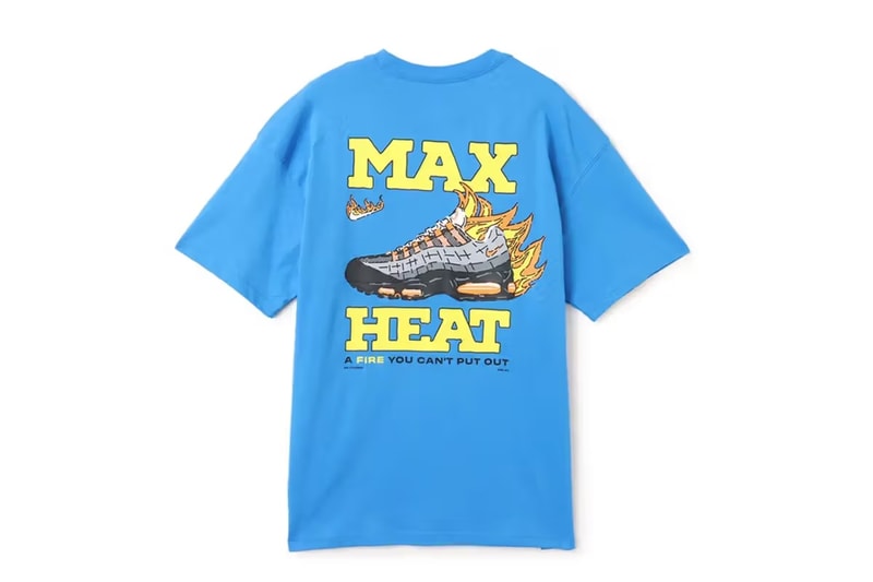 Nike Air Max 95 を大胆にあしらったグラフィック Tシャツがリリース